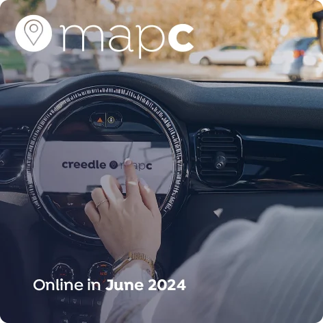 The APP to easily find the nearest church, service, etc. creedle mapc
