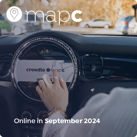 The APP to easily find the nearest church, service, etc. creedle mapc